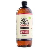 Kombucha Frambuesa. Bio Vegano (1L) CAPTAIN | F- L94009 | MUNDO ECOLÓGICO