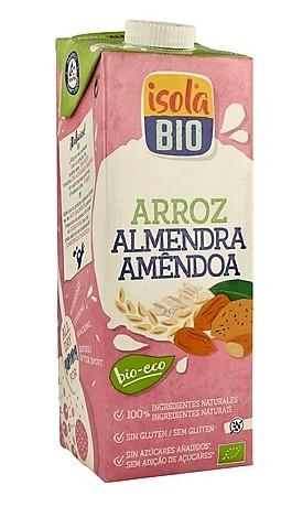 Bebida vegetal almendras y arroz (1l) ISOLA BIO | F- 897072 | MUNDO ECOLÓGICO