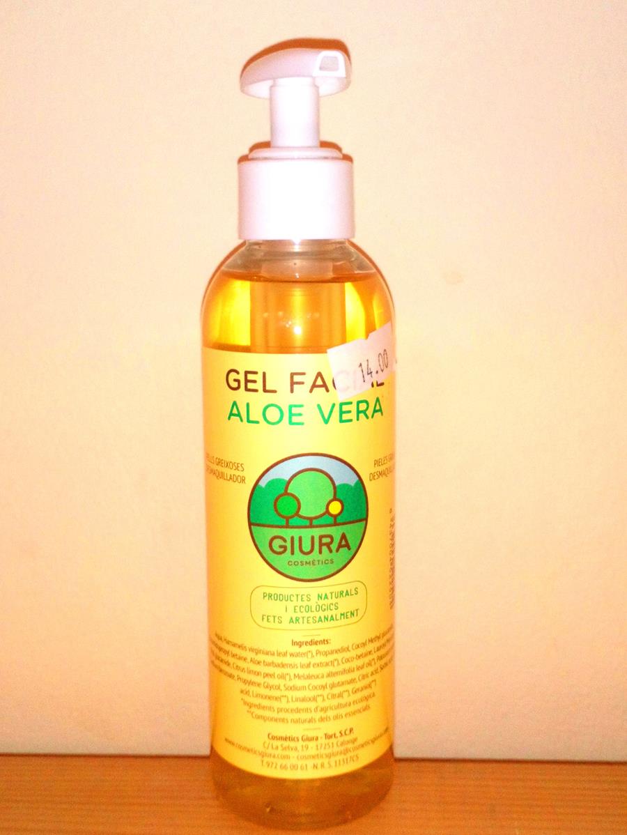 Gel facial Aloe vera  (200ml) GIURA | Giura - 159 | MUNDO ECOLÓGICO