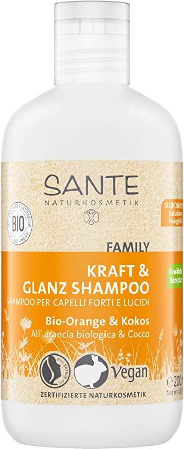 Champú Brillo Naranja y Coco  (250ml) SANTE | F- 366070 | MUNDO ECOLÓGICO