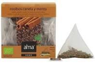 Infusion Té Rooibos canela y menta Eco (15 pirámides) ALMA | F-  N57003 | MUNDO ECOLÓGICO