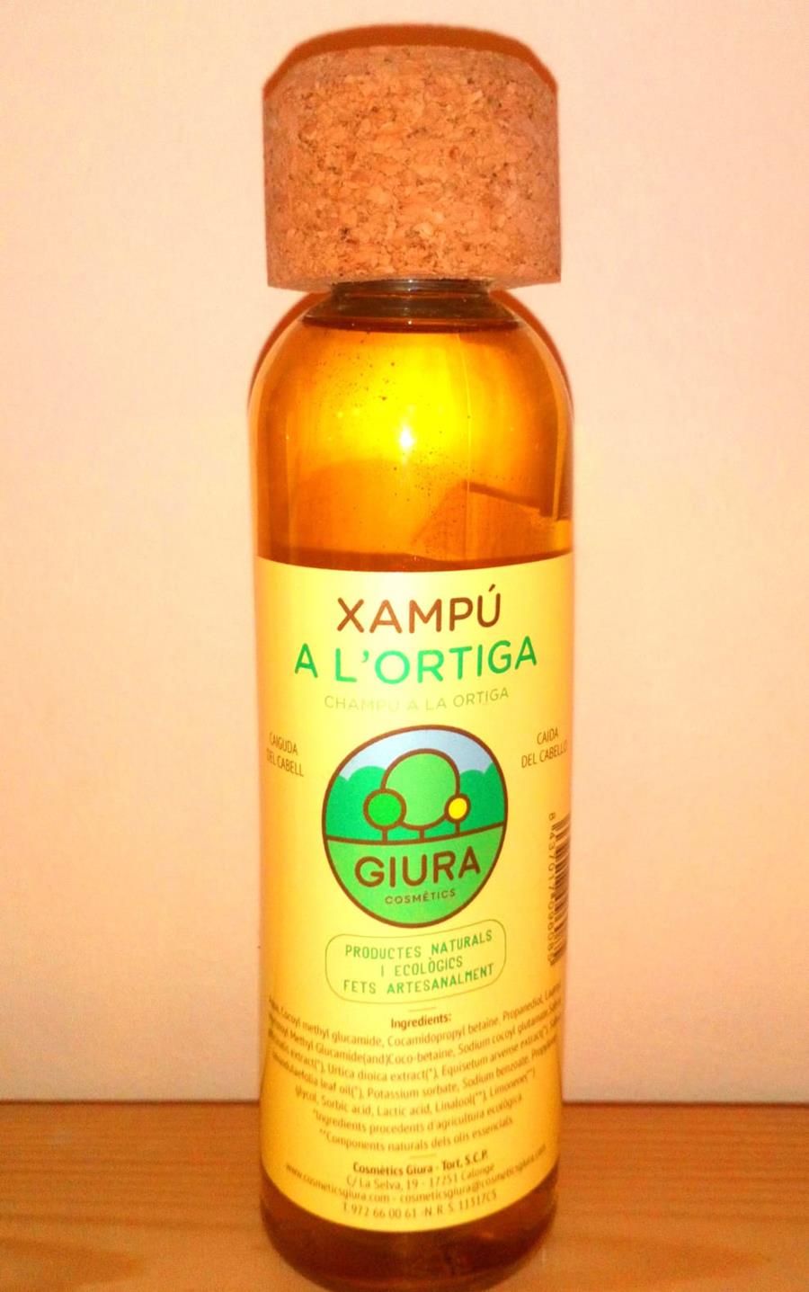 Xampú a la´ortiga - Champú ortiga (250ml) GIURA | Giura- 139 | MUNDO ECOLÓGICO