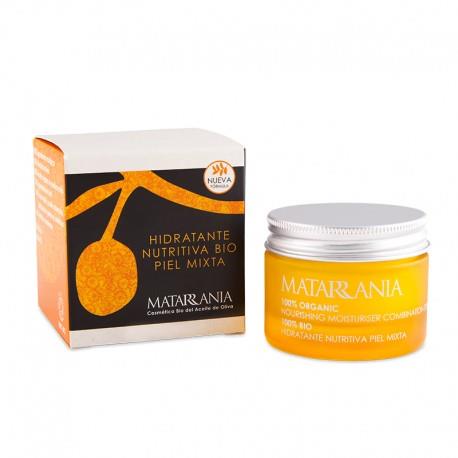 Crema hidratante-nutritiva para piel mixta. Bio (30ml) MATARRANIA | M- C hid.mixta | MUNDO ECOLÓGICO