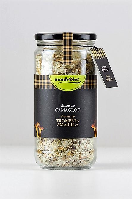 Risotto de Camagroc - Risotto de Trompeta amarilla (500gr) MONBOLET | M - RCL | MUNDO ECOLÓGICO