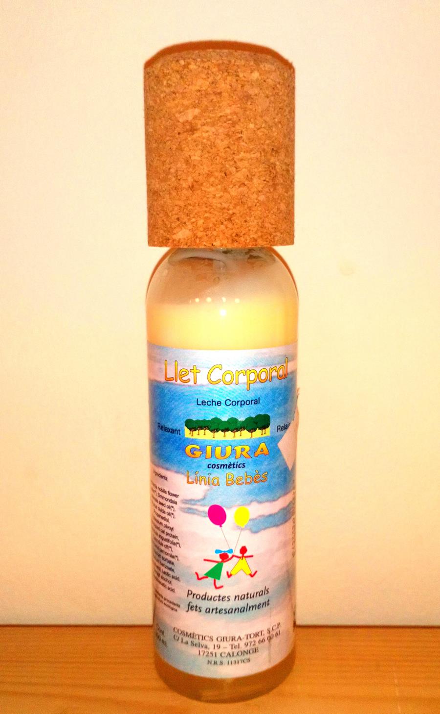 Llet corporal Línea Bebés - Leche corporal bebés (200ml) GIURA | Giura - 157 | MUNDO ECOLÓGICO