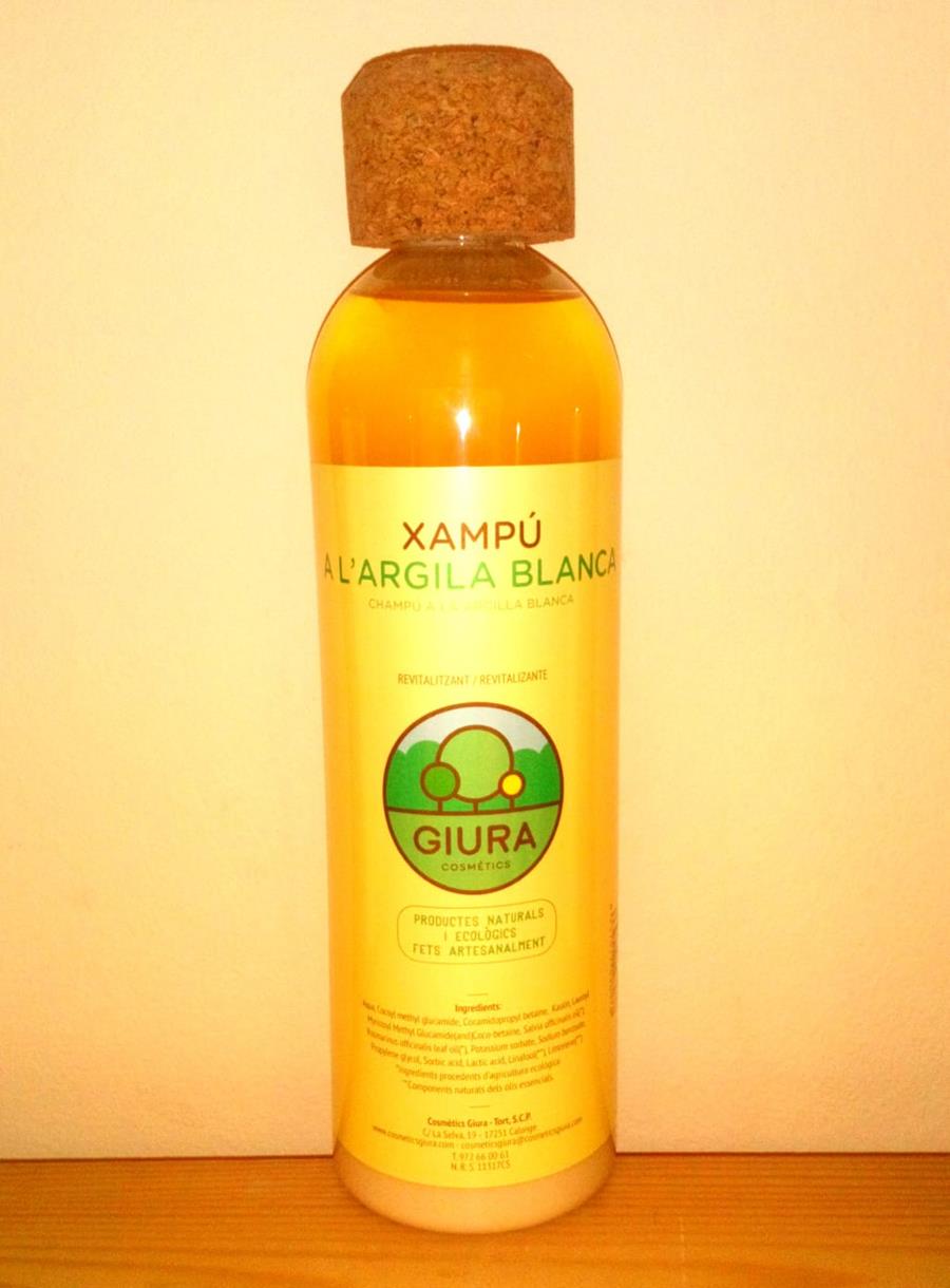 Xampú a l´argila blanca- Champú arcilla blanca (500ml) GIURA | Giura -151 | MUNDO ECOLÓGICO