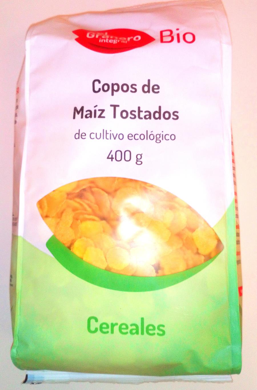 Copos de maíz tostados (400gr) | F- 232370 | MUNDO ECOLÓGICO