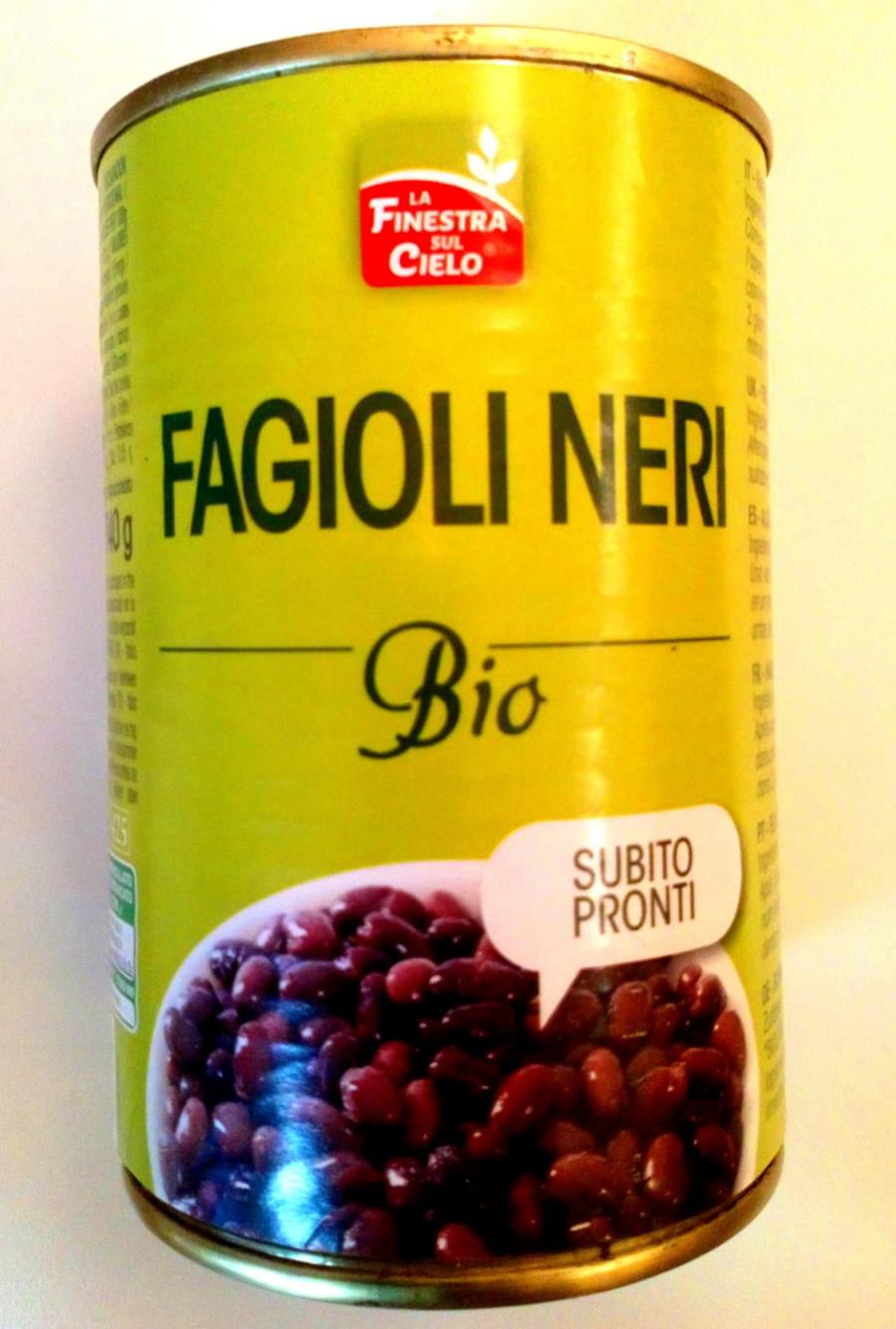 Judias negras. fagioli neri (240gr) LA FINESTRA DEL CIELO | F-637154 | MUNDO ECOLÓGICO