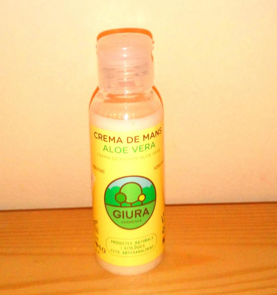 Crema de mans Aloe Vera - Crema de manos (50ml) GIURA | Giura - 138 | MUNDO ECOLÓGICO