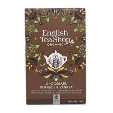 Té Chocolate Rooibos y Vainilla Bio (20 bolsitas) ENGLISH TEA SHOP | F- L69001 | MUNDO ECOLÓGICO