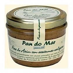 Paté atún con aceitunas (120gr) PAN DO MAR | F-  C28016 | MUNDO ECOLÓGICO