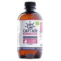 Kombucha Frambuesa. Bio Vegano (400ml) CAPTAIN | F- L94003 | MUNDO ECOLÓGICO