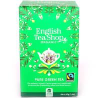 Té verde Bio (20 bolsitas) ENGLISH TEA SHOP | F- L69005 | MUNDO ECOLÓGICO