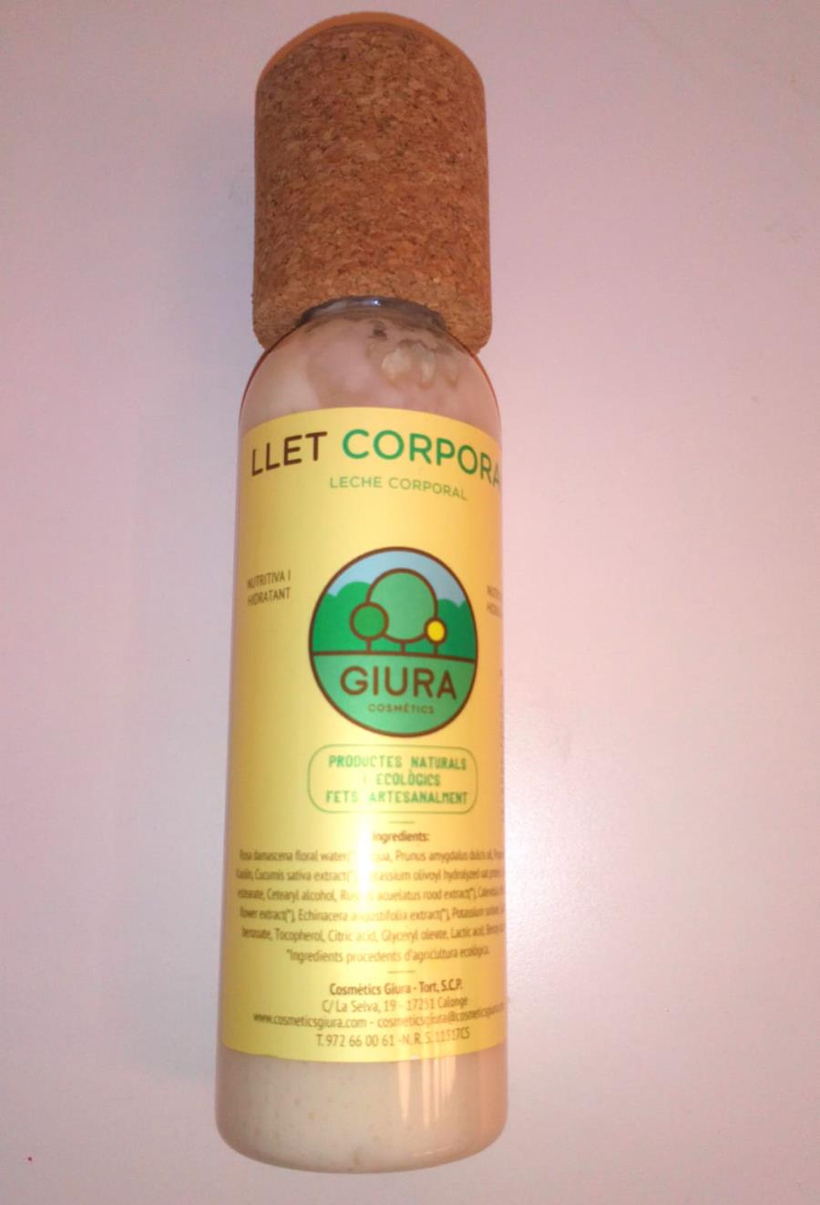 Llet corporal - Leche corporal (200ml) GIURA | Giura - 132 | MUNDO ECOLÓGICO