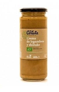 Crema de llegums amb shiitake - Crema de legumbres con shiitake ECO (450gr) CARLOTA ORGANIC | NM- 62004 | MUNDO ECOLÓGICO