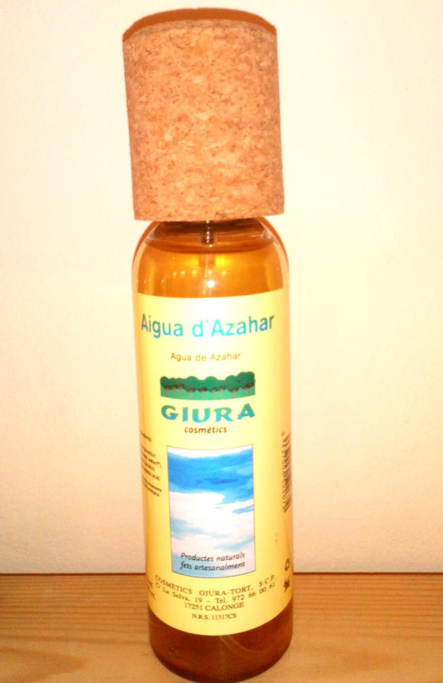 Aigua d´azahar -Agua de azahar (200ml) GIURA | Giura - 149 | MUNDO ECOLÓGICO