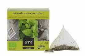 Infusión Té verde Chun Mee (15 pirámides) ALMA | F-  N57013 | MUNDO ECOLÓGICO