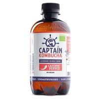 Kombucha Limón y jengibre. Bio Vegano (400ml) CAPTAIN | F- L94005 | MUNDO ECOLÓGICO