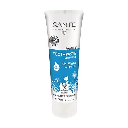 Dentífrico Menta con Flúor (75ml) SANTE | F- 366177 | MUNDO ECOLÓGICO