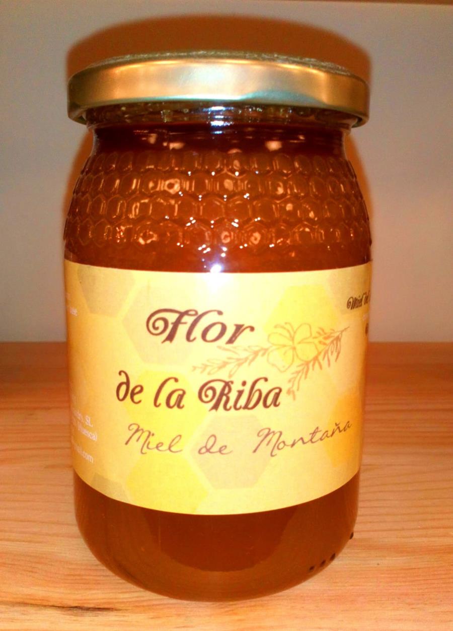 Miel de montaña FLOR DE LA RIBA (500gr) | FLOR DE LA RIBA. Miel de montaña 1/2kg | MUNDO ECOLÓGICO