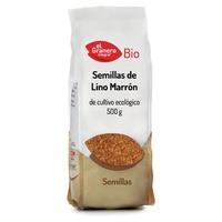 Semillas de Lino marrón (500gr) El GRANERO Integral | F- 232675 | MUNDO ECOLÓGICO