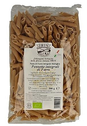 Macarrones de Espelta Integral (500gr) IRIS | F-K53003 | MUNDO ECOLÓGICO