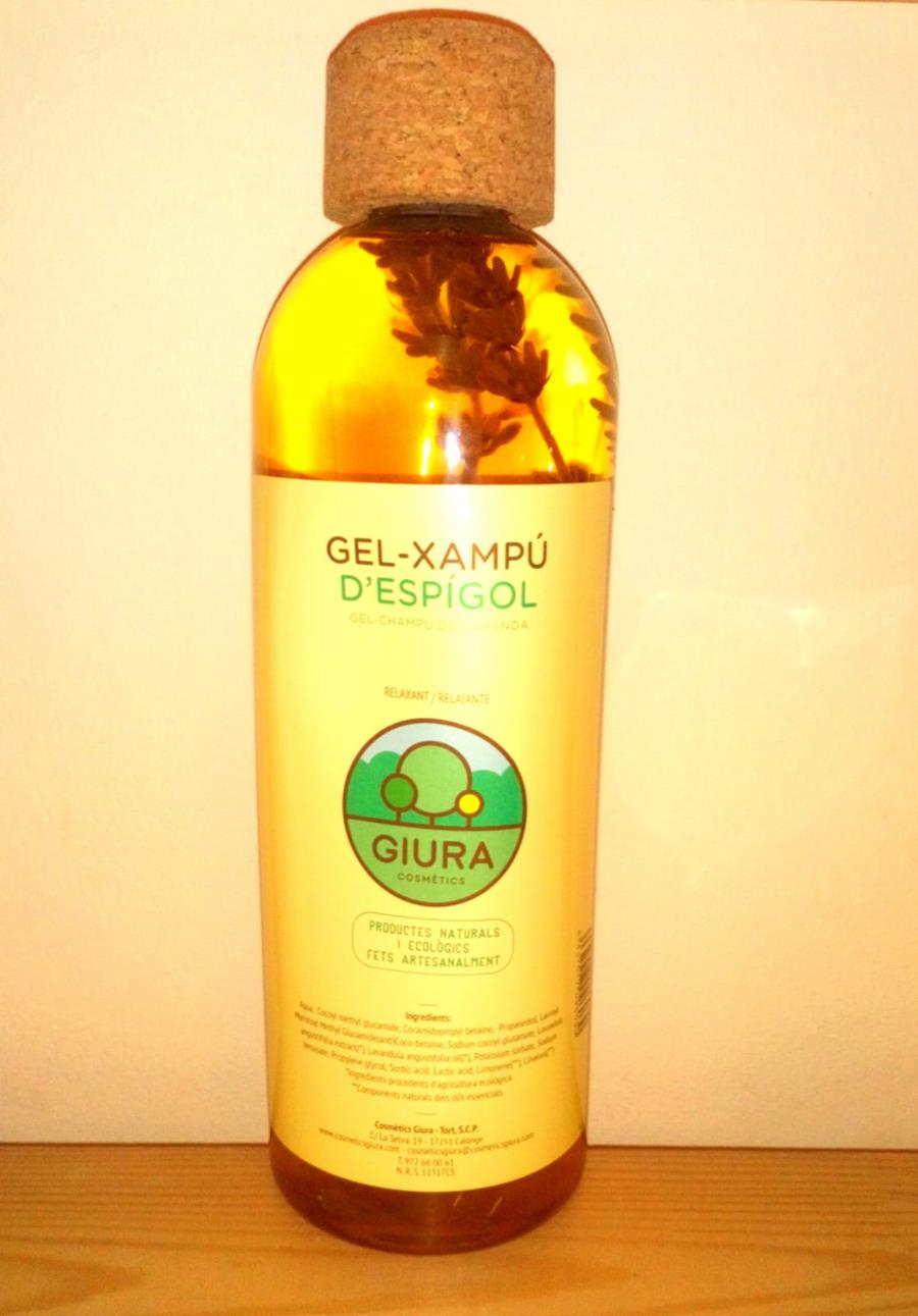 Gel Xampú d´espigol - Gel Champú de lavanda (750ml) GIURA | Giura - 127 | MUNDO ECOLÓGICO