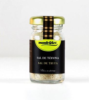 Sal de Tófona - Sal de Trufa (70gr) MONBOLET | M - ST | MUNDO ECOLÓGICO