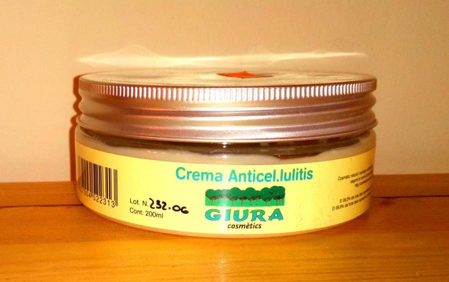 Crema Anticel-lulitis - crema anticelulitis (200ml) GIURA | Giura - 174 | MUNDO ECOLÓGICO