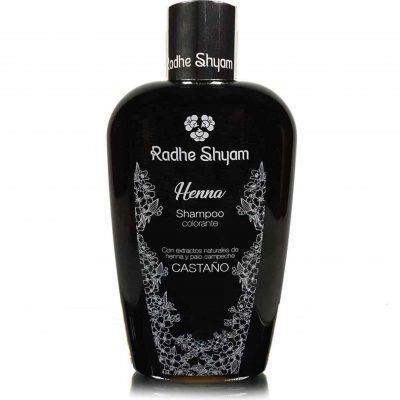 Xampú - Champú Henna colorante castaño (250ml) RADHE SHYAM | 189 | MUNDO ECOLÓGICO