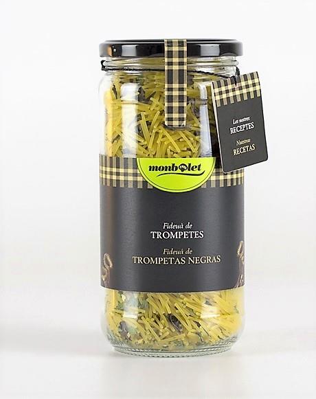 Fideuà de Trompetas - Fideuá de Trompetas negras (350gr) MONBOLET | M - FT | MUNDO ECOLÓGICO