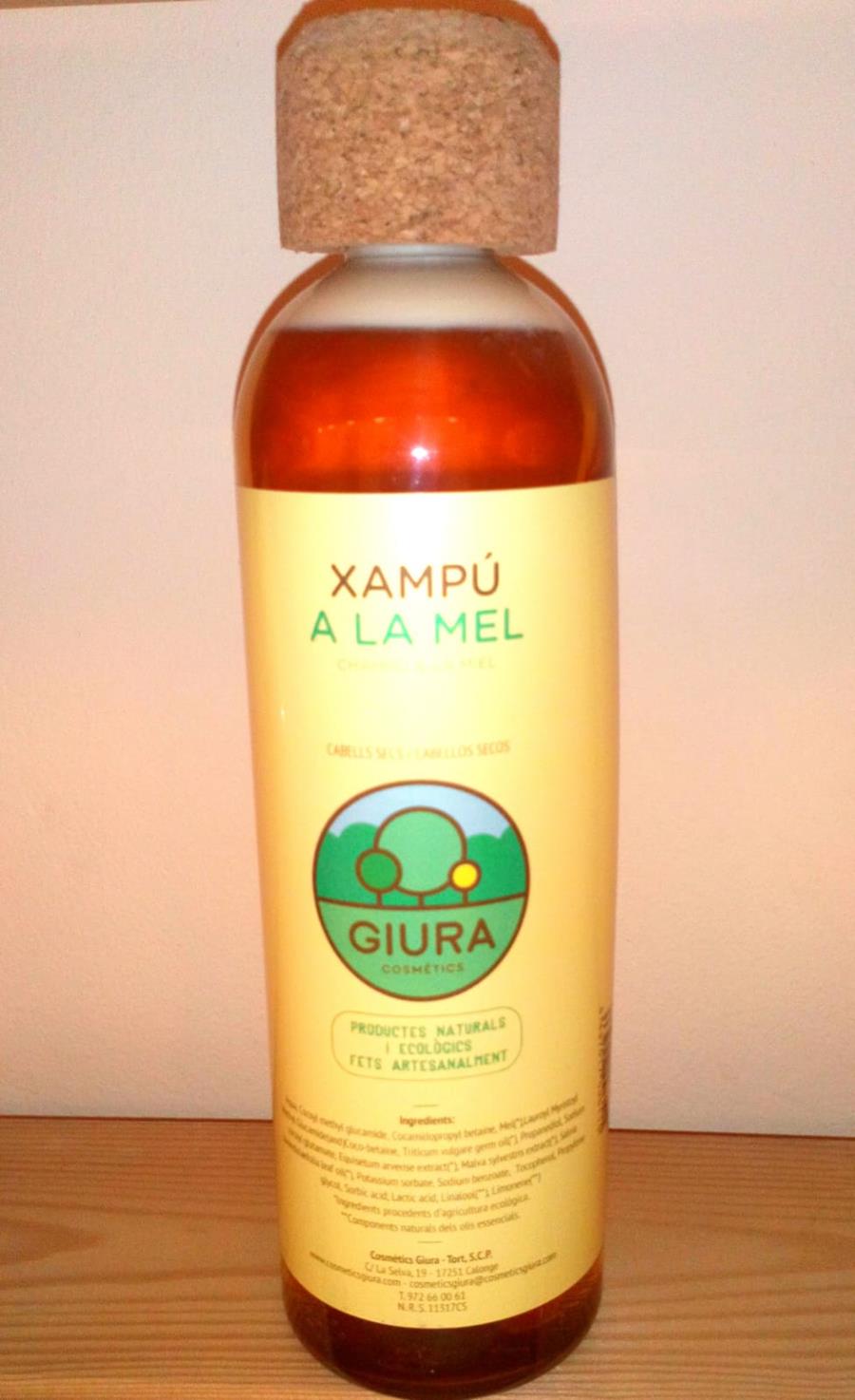 Xampú a la mel - Champú miel (500ml) GIURA | Giura - 128 | MUNDO ECOLÓGICO