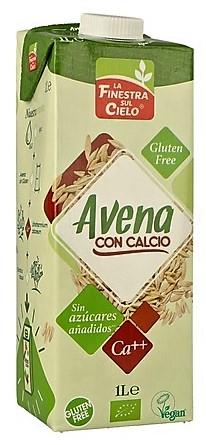 Bebida vegetal avena con calcio (1L) LA FINESTRA DEL CIELO | F- 637288 | MUNDO ECOLÓGICO