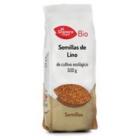 Semillas de Lino dorado Bio (500gr) EL GRANERO Integral | F- 23266 | MUNDO ECOLÓGICO