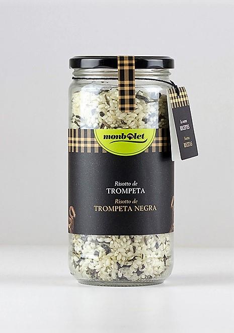 Risotto de Trompeta - Risotto de Trompeta negra (500gr) MONBOLET | M - RT | MUNDO ECOLÓGICO