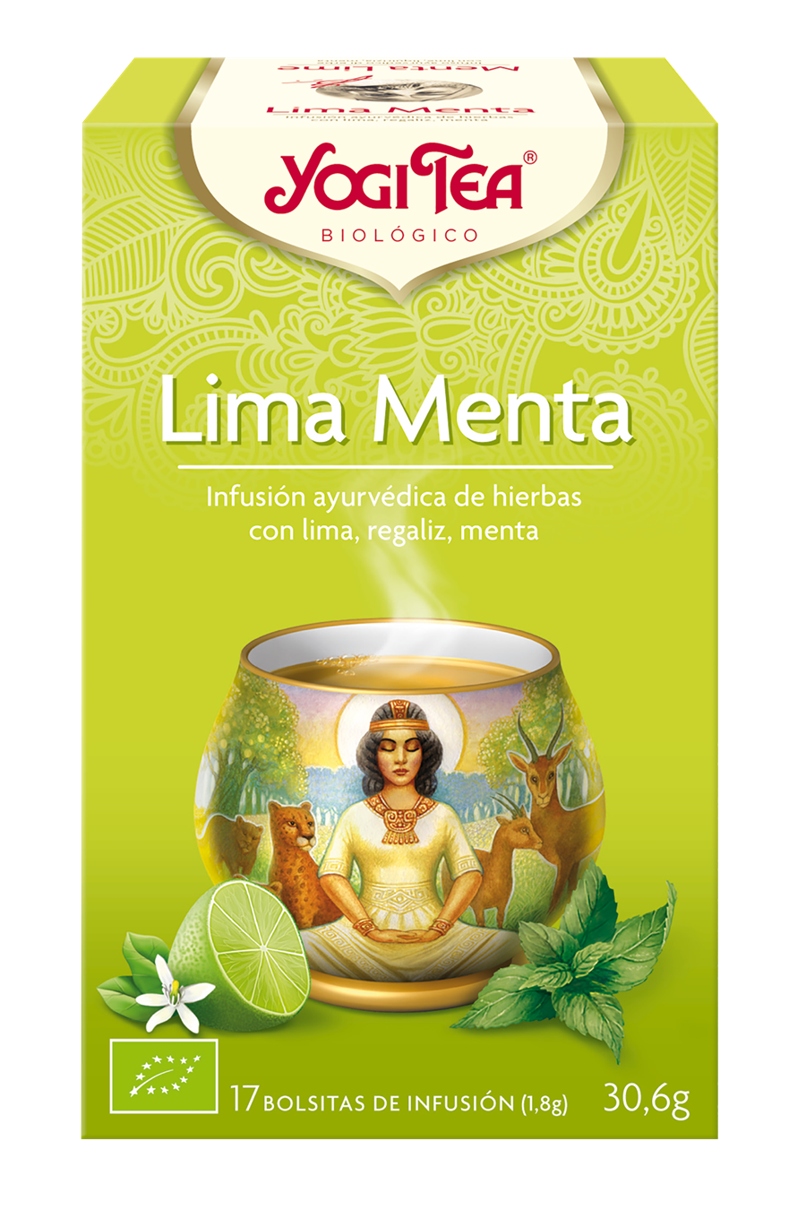 Infusión LIMA MENTA  YOGI TEA | F- 265035 | MUNDO ECOLÓGICO