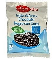 Tortitas de arroz y chocolate con coco (33gr) EL GRANERO INTEGRAL | F- 232649 | MUNDO ECOLÓGICO