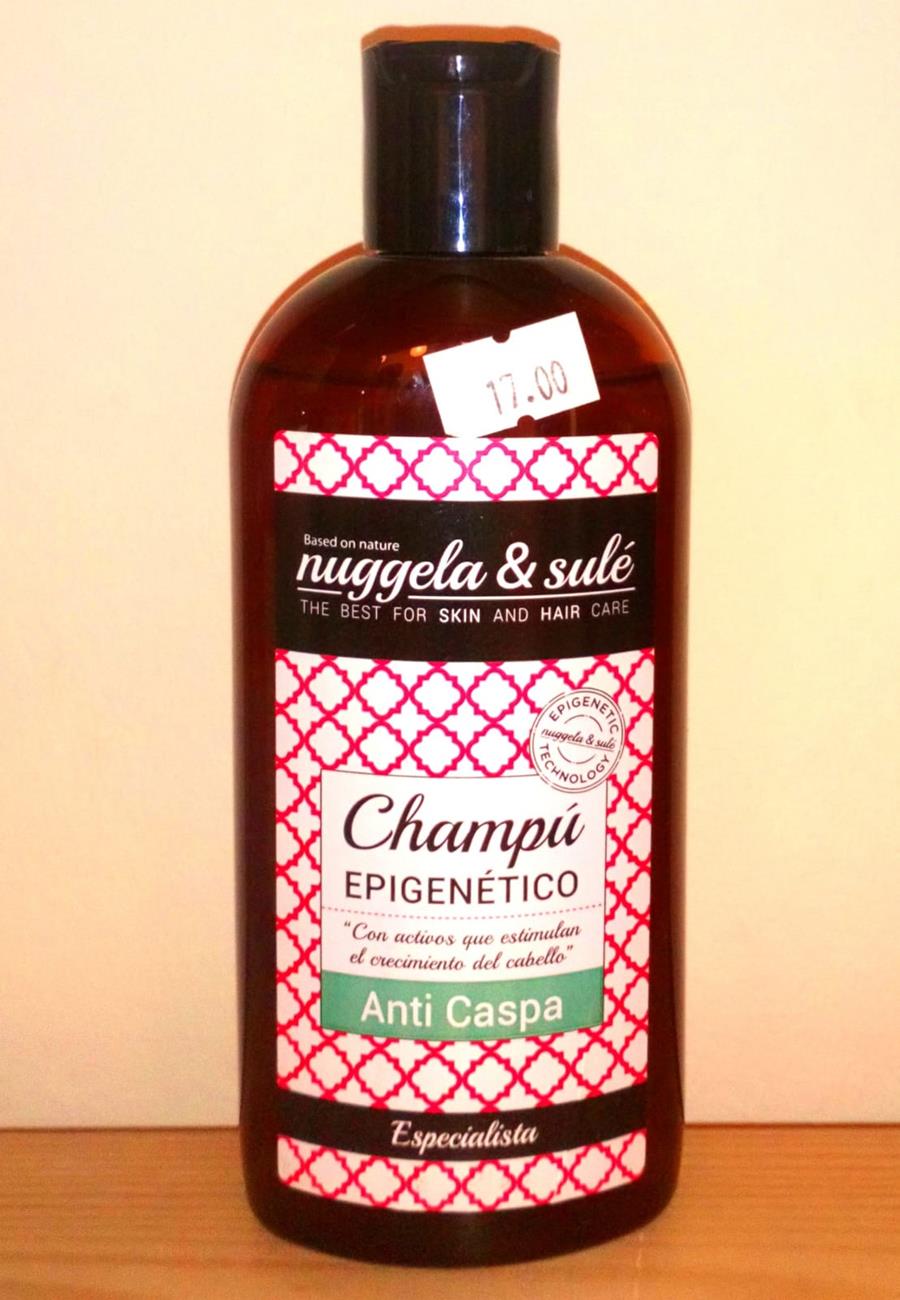 Champú epigenético Anti caspa (250ml)  NUGGELA & SULÉ | F- I09008 | MUNDO ECOLÓGICO